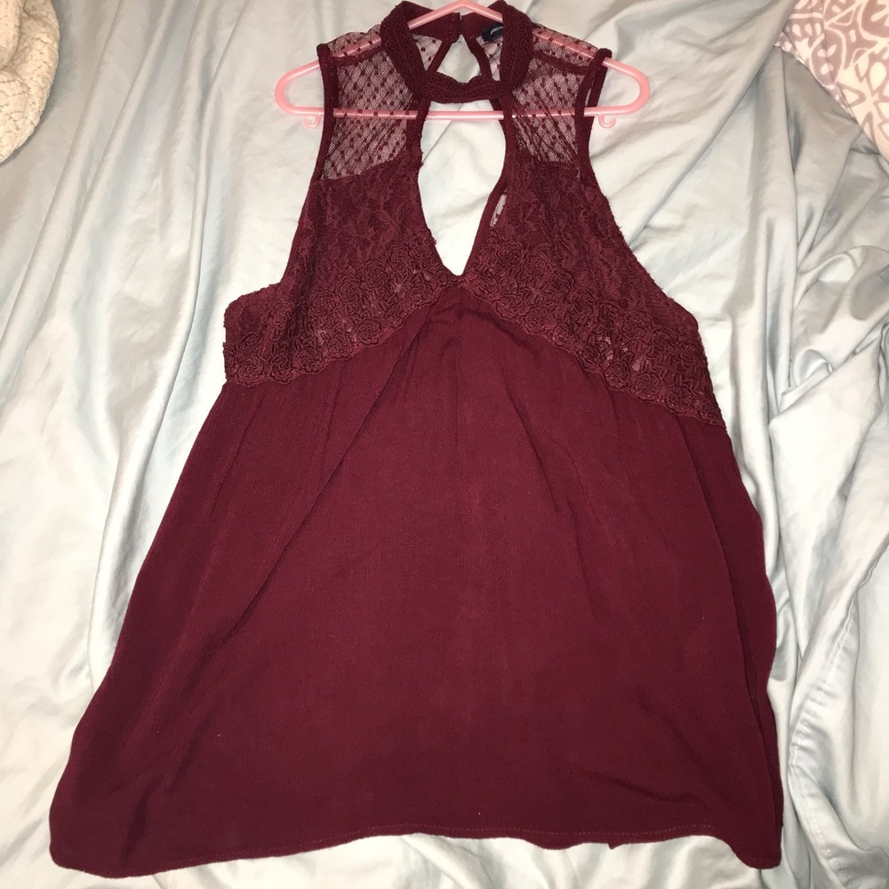 lacy tank top